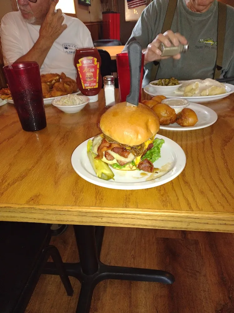 Fatboy Burger and Mushrooms