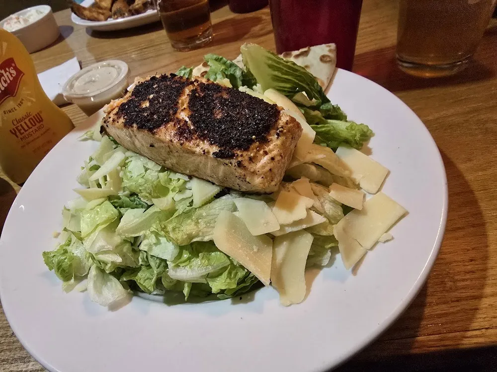 Salmon Caesar Salad